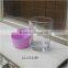 10 oz thick bottom octogonal glass tumbler