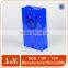 Glossy Holographic luxury xmas wine bottle gift paper bag
