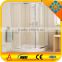 6mm round corner clear tempered glass shower door