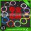 Cheap custom silicone bracelet,Circular bead silicon bracelet