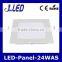 square ultra thin led panel light 24w for indoor