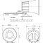 High power nice sound electronic car siren