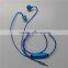 new design EL GLow earphone Newest el wire earphones glowing headphones