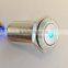 Self-locking Illuminated 4 Pin Terminals Waterproof Metal Push Button Switch 12mm