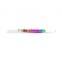 Lady Angular Tweezer with 45 Degree Angle Curved Tip Tweezer Set In Rainbow Plasma Coating Color.