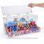 3 tiers clear stackable acrylic candy display case,acrylic candy box,acrylic candy bins wholesale