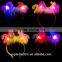 Professional design 2016 new high quality led hair pin wholesale cheap kids plastic led head band