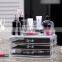 Acrylic Jewelry & Cosmetic Storage Display organizer clear jewelry organizer