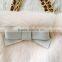 Lovely Design Animal Fur Handbag With Chain Fancy Rabbit Fur Purse With Bow Hot Selling