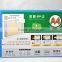 China Golden Supplier Double Side Magnetic Card Case With Both Sides Using