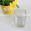 80ml promotional high quality square empty glass perfume bottle