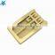High end new design skull belt buckles with glod plating