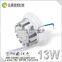 Bright D95mm H43mm 13w 15w CCT dimmable warm white cob recessed downlight with CE EMC LVD RoSH