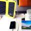 High quality mobile Power Bank solar charger for outdoor hiking/camping