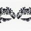 fashionable eyelash extensions paper lashes stickers with Halloween