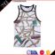 2016 Summer New Fashion men T-shirt Tanks 3D Vest Tops Sexy Tank Top