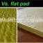 Super Absorbent Polymer/dimpled And Perforated Chemical Absorbent Pads
