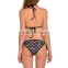Domi Fish Scale Two Piece Hot String Bathing Suits Women Bikini Set