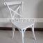 new design wooden cross back chair dining chair