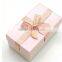 hot selling custom gift box with bowknot ribbon