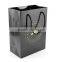 Coated Paper Printed Luxury Black With Logo Paper Bag