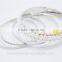 Latest Silver Bangles Sets Multilayer Bracelet Sets(4pcs) White Pearl Elegant Bangles Women Partywear For 2016New Intrend style