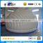 2016 special design white air inflatable construction exhibition half dome tent for sale