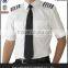 white short sleeve security guard shirt