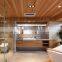 French Popular style led illuminated bathroom mirror