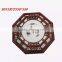 Circular led modern Chinese light study living room bedroom acrylic annatto restaurant lighting lamps and lanterns
