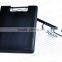 A4 pu custom restaurant leather menu cover