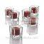 Cube Clear Glass Votive Candle Holder