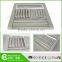 HVAC Systems Ceiling Air Conditioning Aluminum Linear Air Grilles / Air Directional Diffuser with White Spray Painting