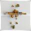 Hot sale industrial brass automatic shut-off gas safety fire valve with piezo igniter