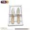 2 Pcs cheese fork and cheese knife set
