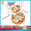 2016 new toys magnetic toy fishing turntable toy set game for kids frog toy