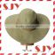 Mexican sombrero wide brim paper polyester floppy hat