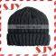 Super Soft & Warm Velour Lined Men's Wool Blend Knit Beanie Hat