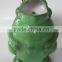 Cute Frog Green Custom Glazed Ceramic Pitcher