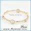 Women charms gold bracelets and bangles for sale made in china