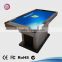 Stylish wifi 3G water proofed HD LCD 42 inch touch screen table kiosk