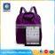 New design double strap women student travel backpack