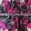 mixed colors worsted wool pashmina shawl