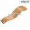 medium blond 8a New Arrival good quality cheap remy tangle free russian human hair weft manufacturer sale