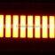 High yellow color segment LED bar graph for indicator