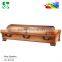 high quality imbuia cheap coffin
