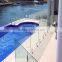 Glass handrail cover for swimming pool