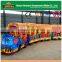 The latest theme park kid games amusements rides electric train for sale