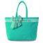 canvas rope handle beach bag