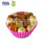 Eco-friendly FDA Custom Non-stick high flowerpot silicone cupcake molds